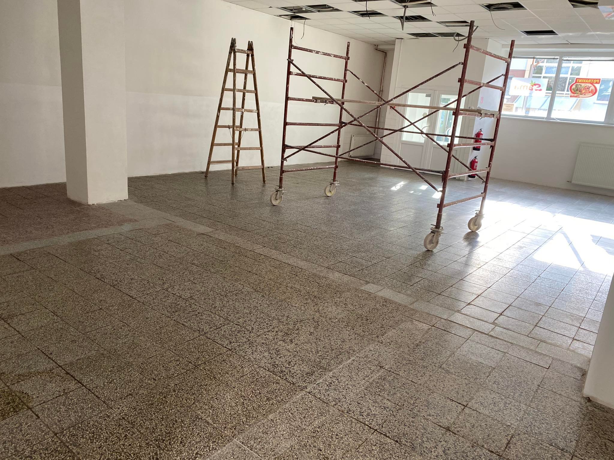 čistenie po rekonštrukciach